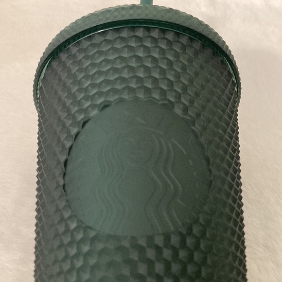 Starbucks Hunter Green Studded Tumbler - Picture 2 of 3
